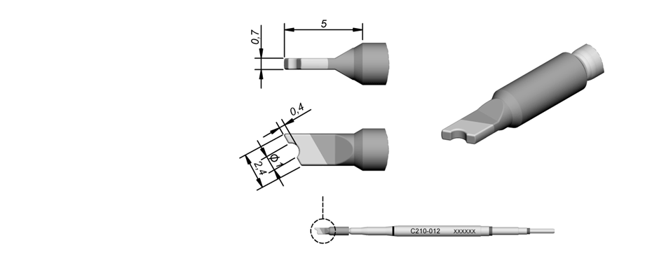 C210012 - Cartridge for T210 handpiece